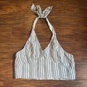 Striped Halter Top